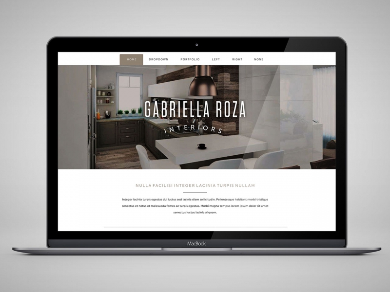 Roza Gabriella weblap készítés